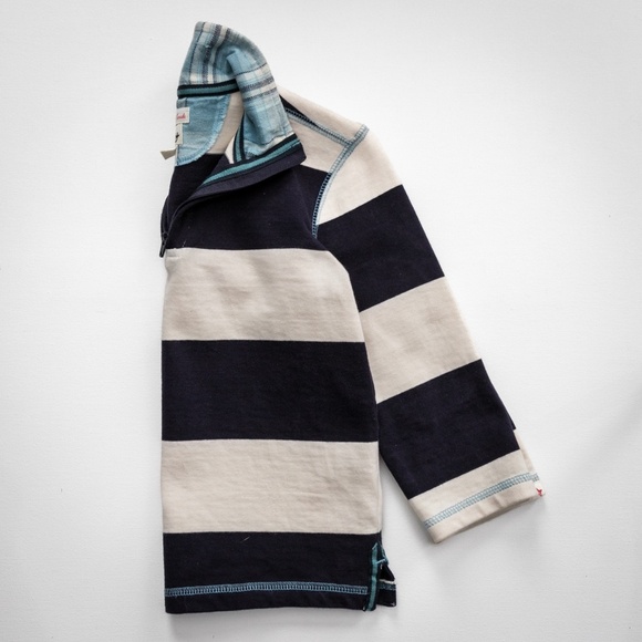 Hatley 3T Boy's Rugby Shirt with Zipper in Great Condition - Picture 2 of 3